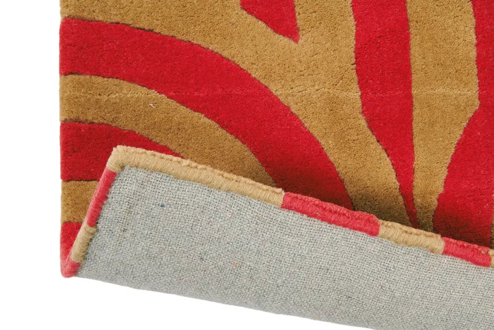 Claret Border Rug Turnabouts FB Claret Multicoloured Rug — RugsDirect Online