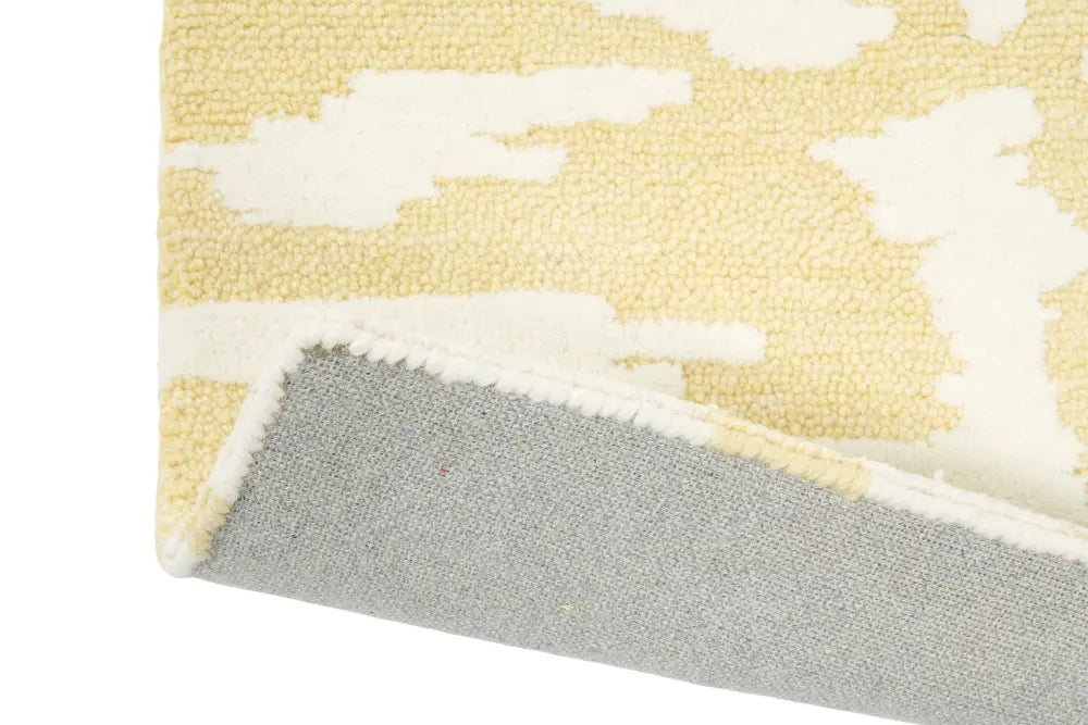 Waterwave Stripe Florence Broadhurst Citron 039906 Rug