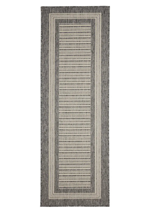 FLATWEAVE GEL Border Steel Grey