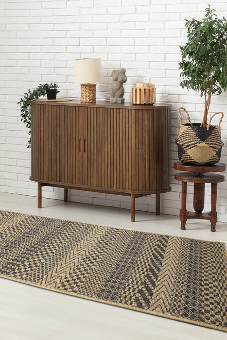 FLATWEAVE GEL STRIPE NATURAL