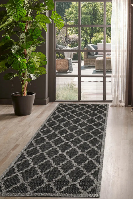 FLATWEAVE GEL l Trellis Black