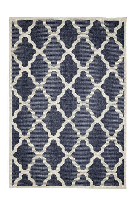 FLATWEAVE GEL l Trellis Navy