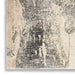 Nourison fusion nourison fss16 cream grey Grey, Ivory, Cream Living Room  Rug.