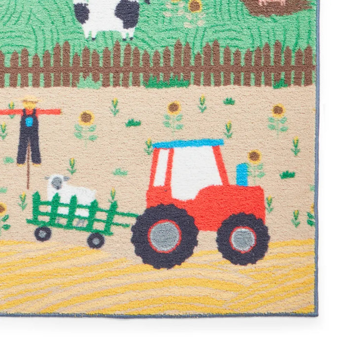 Catherine Lansfield Farmyard Animals Multi - Washable