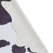 Think Rugs faux animal print cow print black and white Black, Ivory Living Room  Rug.