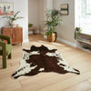 Faux Fur Cow Brown/White