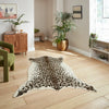 Faux Fur Leopard Brown/White