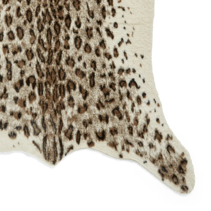 Faux Print Leopard Brown/Beige