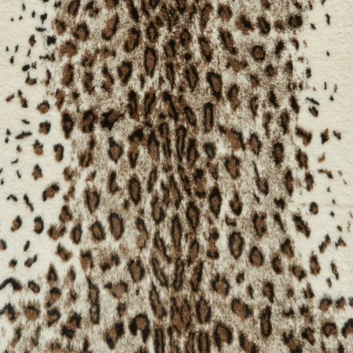 Faux Print Leopard Brown/Beige