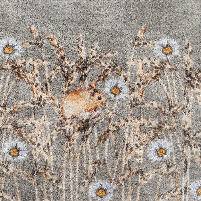 Patterned Hug Rug Country Field Mice 1
