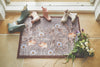 Patterned Hug Rug Country Field Mice 1
