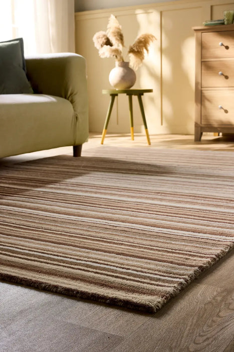 Fine Stripes Brown
