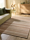 Fine Stripes Brown