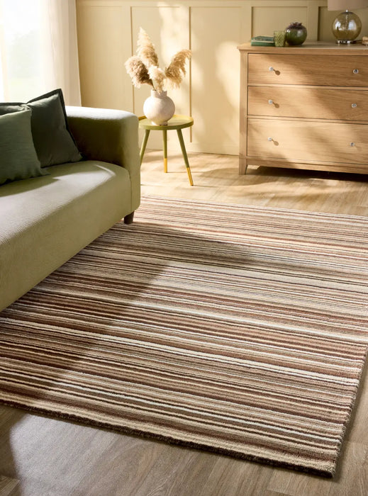 Fine Stripes Brown