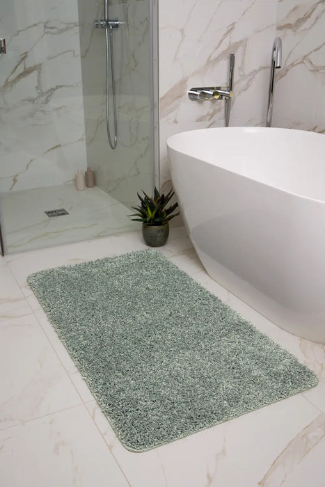 Buddy Bath Mat Fleck Green