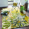 Harlequin harlequin floreale maize 44906 Green, Yellow, Multicoloured Living Room Wool Rug.