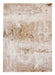 Think Rugs florence 50034 beige gold Yellow, Beige Living Room  Rug.