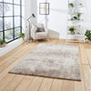 Think Rugs florence 50034 beige silver Grey, Beige Living Room  Rug.