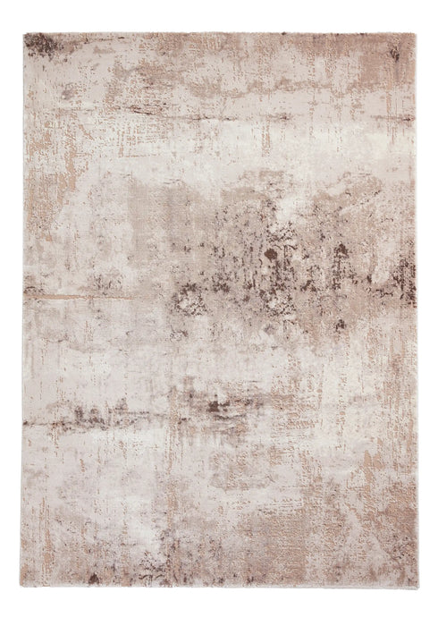 Think Rugs florence 50034 beige silver Grey, Beige Living Room  Rug.