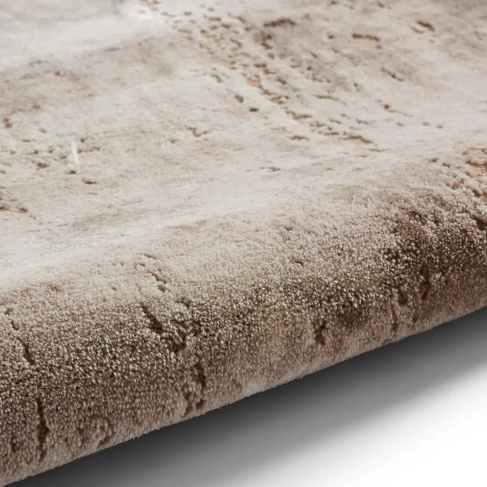 Think Rugs florence 50034 beige silver Grey, Beige Living Room  Rug.