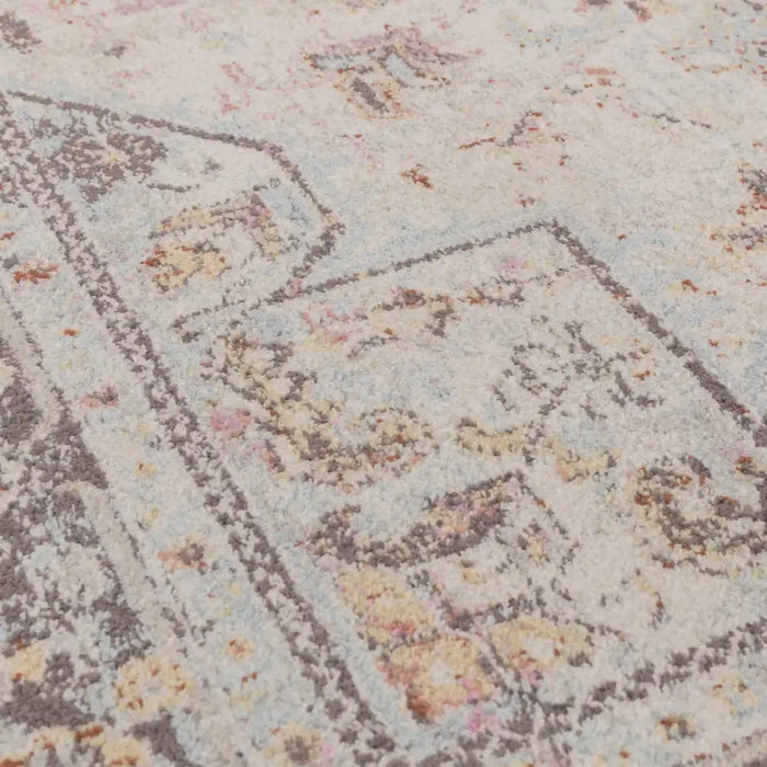 Asiatic flores ester fr05 Multicoloured Living Room Floral Rug.