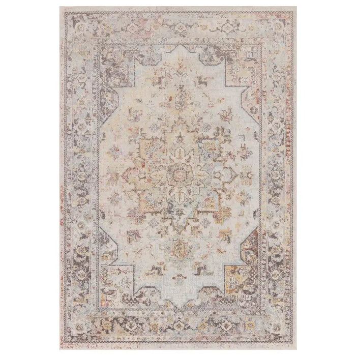 Asiatic flores ester fr05 Multicoloured Living Room Floral Rug.