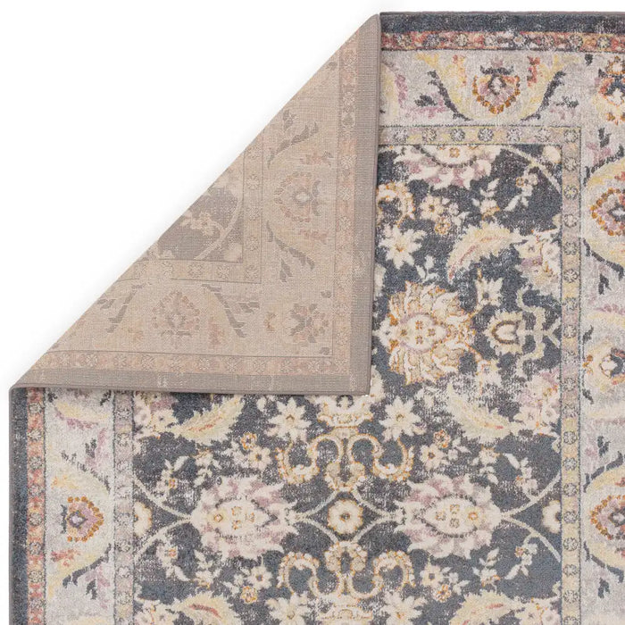 Asiatic flores farah fr07 Multicoloured Living Room Floral Rug.