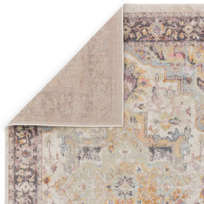 Asiatic flores kira fr04 Multicoloured Living Room Floral Rug.
