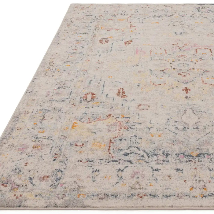 Asiatic flores laleh fr08 Multicoloured Living Room Floral Rug.