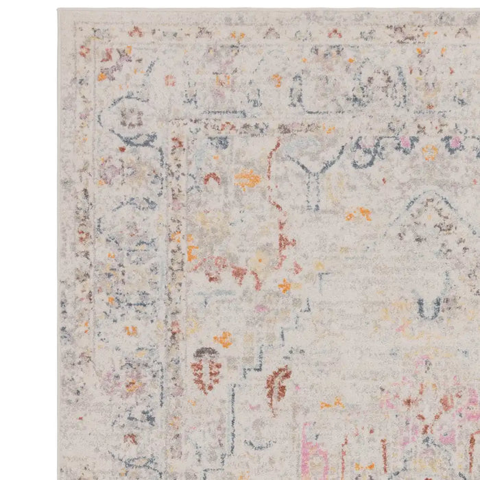 Asiatic flores laleh fr08 Multicoloured Living Room Floral Rug.