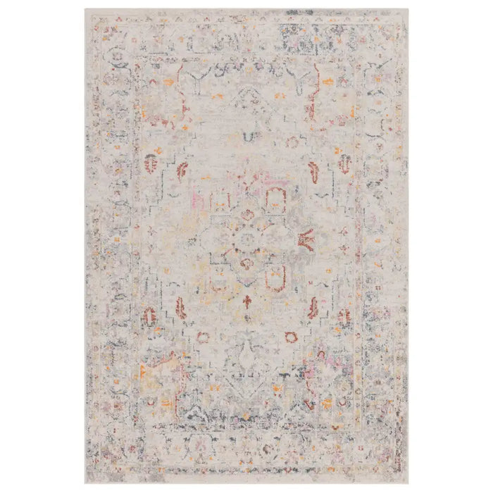 Asiatic flores laleh fr08 Multicoloured Living Room Floral Rug.