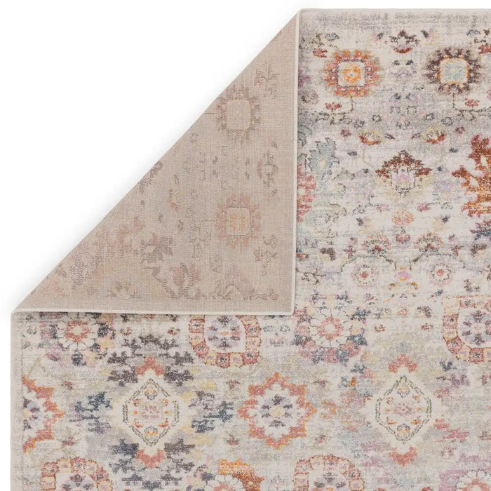 Asiatic flores mina fr02 Multicoloured Living Room Floral Rug.