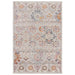 Asiatic flores mina fr02 Multicoloured Living Room Floral Rug.
