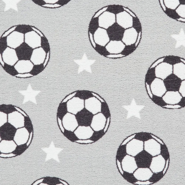 Catherine Lansfield Football Stars Grey - Washable