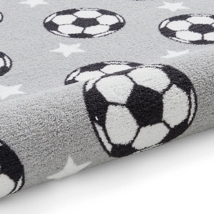 Catherine Lansfield Football Stars Grey - Washable