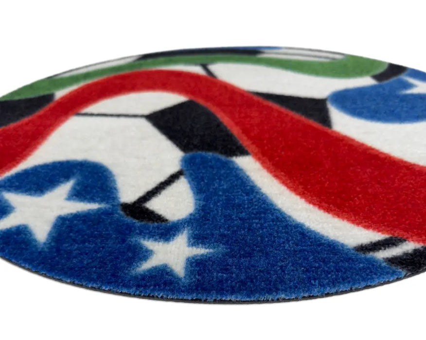 My Mat  Nylon Indoor Pattern Football