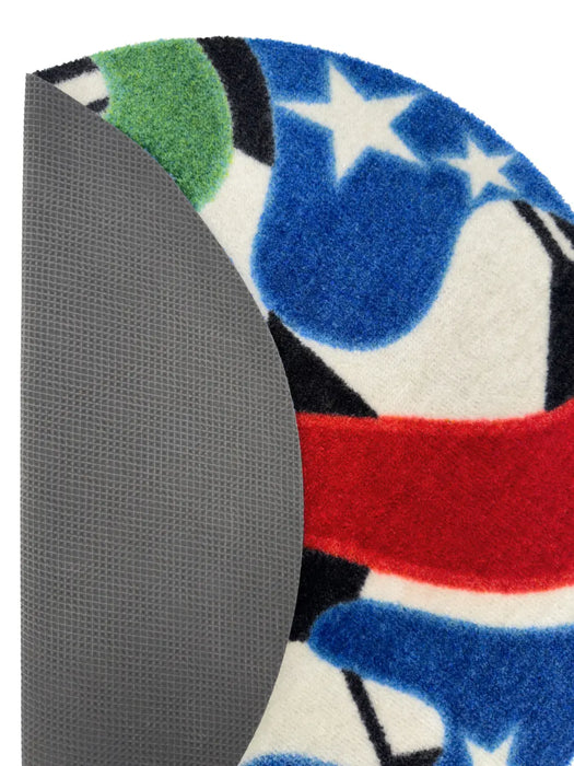 My Mat  Nylon Indoor Pattern Football