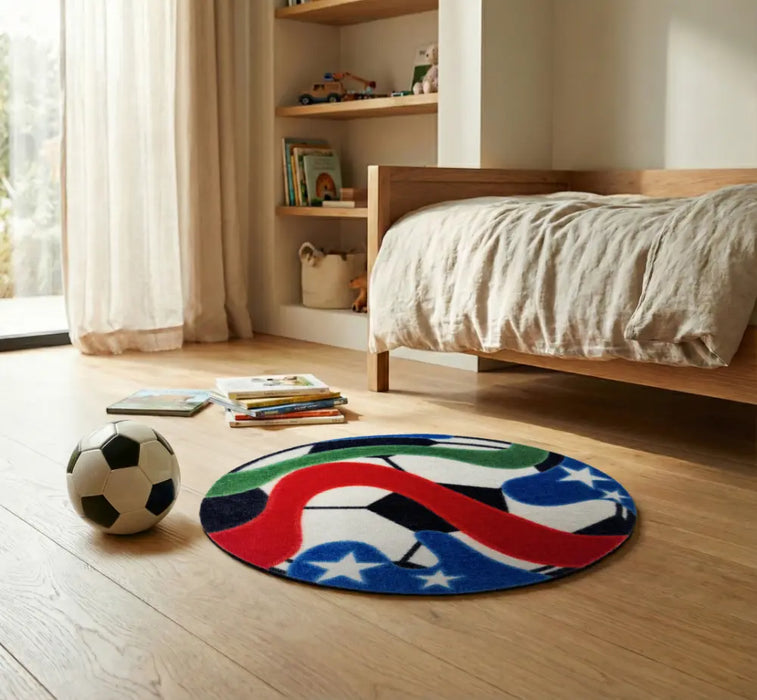My Mat  Nylon Indoor Pattern Football