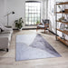 Think Rugs force k7279 grey gold Grey, Yellow Living Room Flat Weave Rug.