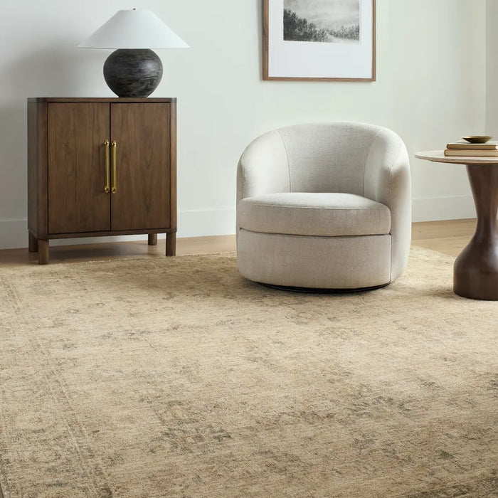 Livabliss Fetscher II Galey Alix x Livabliss Vintage Traditional Oriental Boho Light Beige Rug
