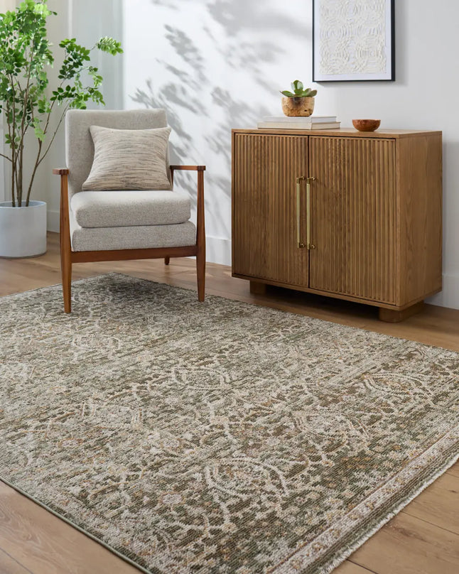 Galey Alix Myrtle Avenue VI Vintage Traditional Boho Fringe GAMY2305 Rug