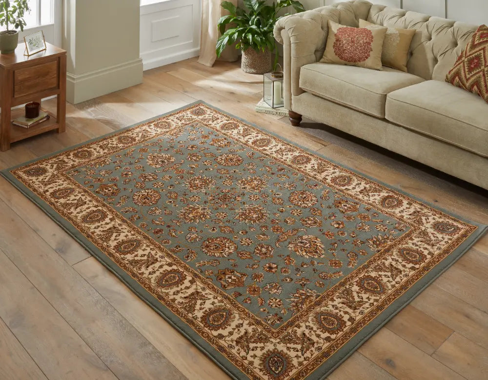GRAND HERITAGE GH102 Blue Blue Rug — RugsDirect Online