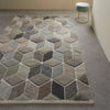 Oriental Weavers gio 22001 j Multicoloured Living Room Geometric Rug.