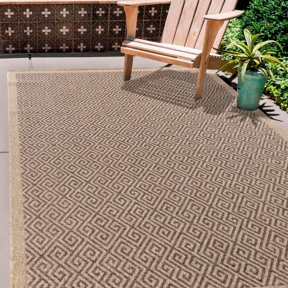Harper Outdoor Greek Key Jute Rugs - Buy Greek Key Jute Rugs Online ...