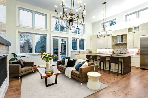Agnella galaxy wool alulala white Cream Living Room Natural Fibre Rug.