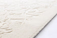 Agnella galaxy wool alulala white Cream Living Room Natural Fibre Rug.
