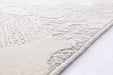 Agnella galaxy wool arol white Grey, Cream Living Room Natural Fibre Rug.