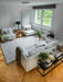 Agnella galaxy wool klaro white Grey, Cream Living Room Natural Fibre Rug.