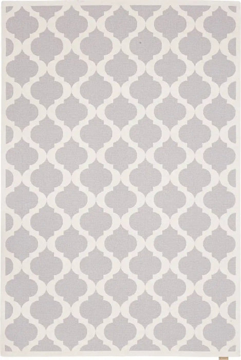 Agnella galaxy wool phactra grey Grey Living Room Natural Fibre Rug.