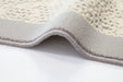 Agnella galaxy wool ras grey Grey, Cream Living Room Natural Fibre Rug.